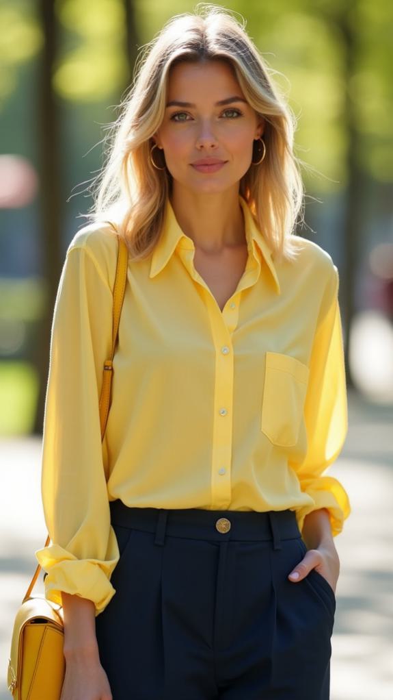 butter yellow subtle pop