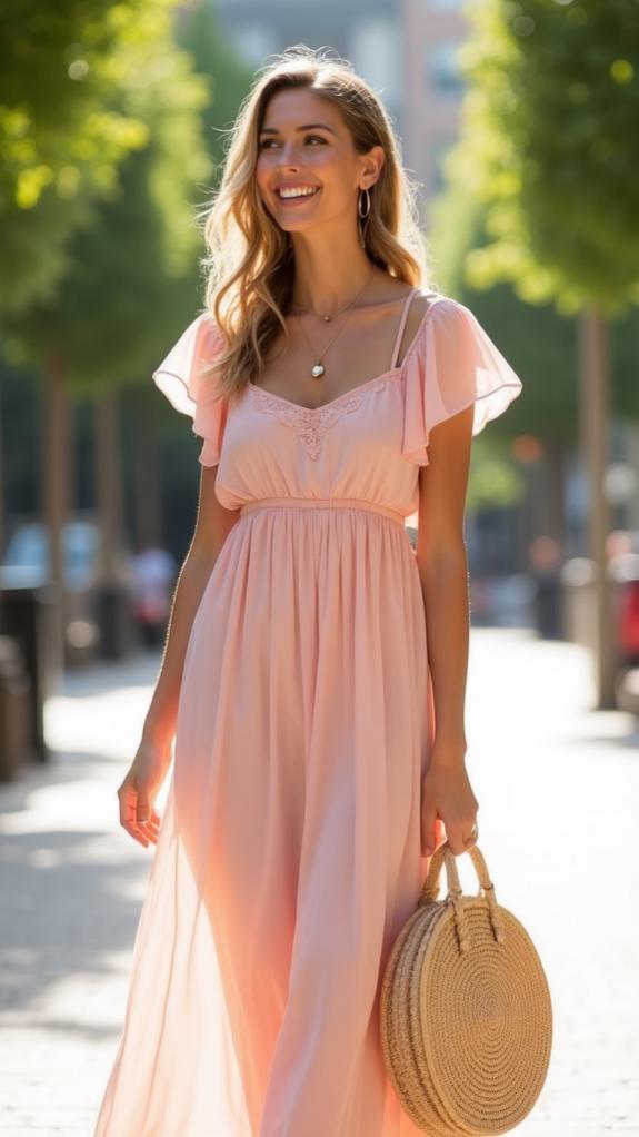 effortless graceful maxi outfits