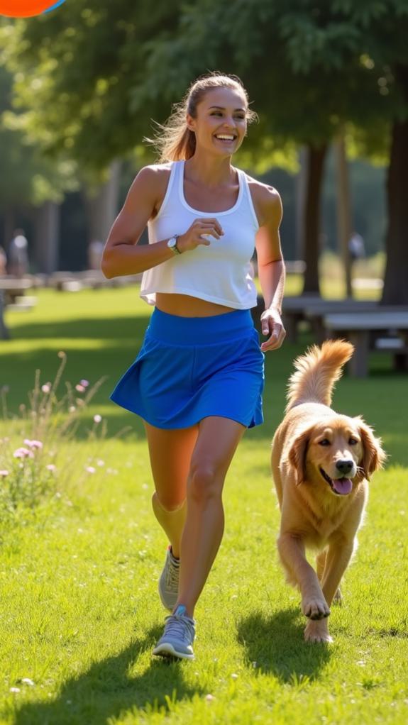 moisture wicking skort with pockets