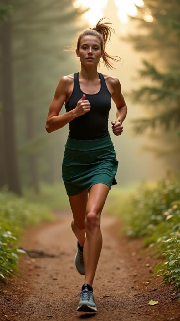moisture wicking upf hiking skort