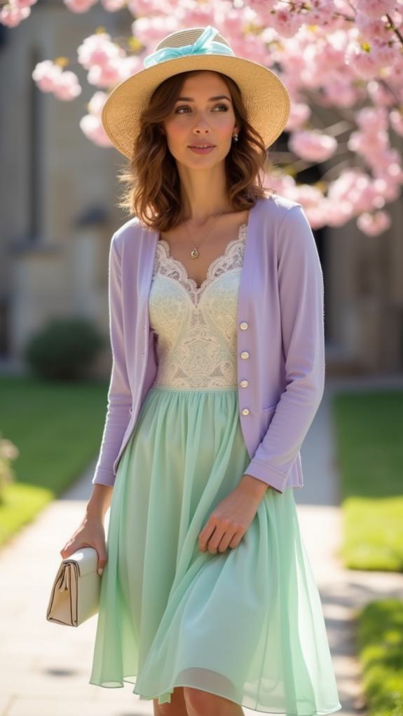 pastel midi dress essentials