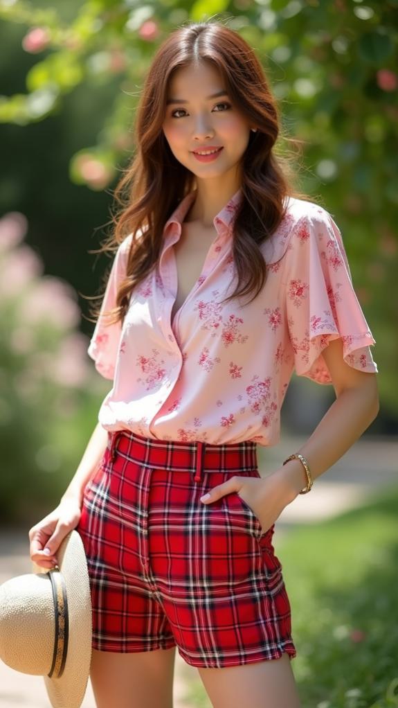 pink floral satin midi