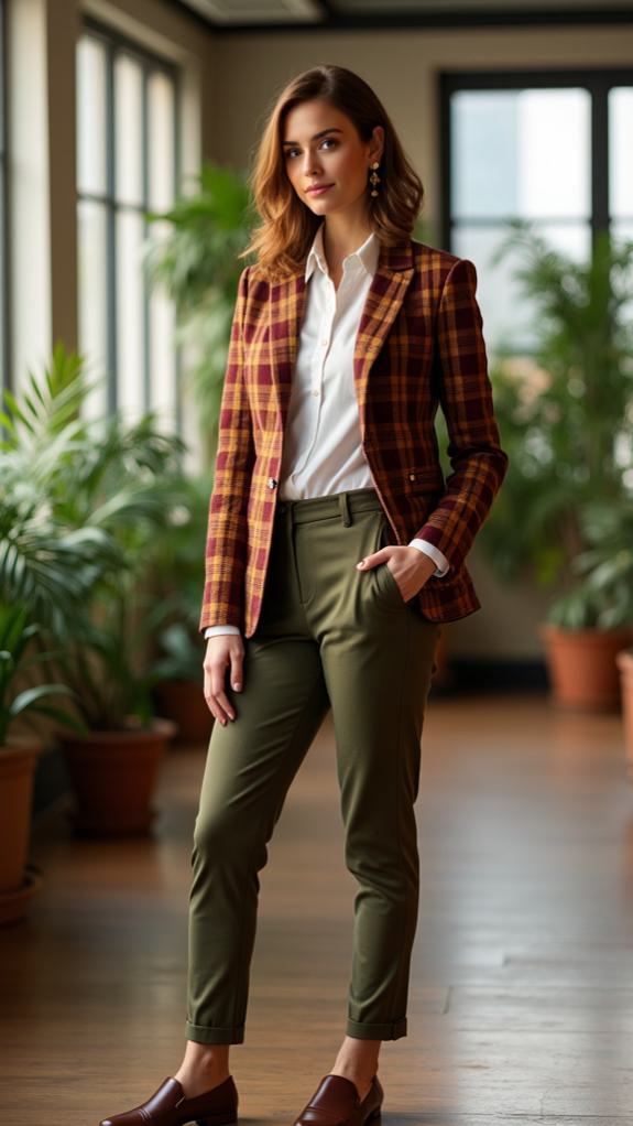 plaid perfection fall ensemble