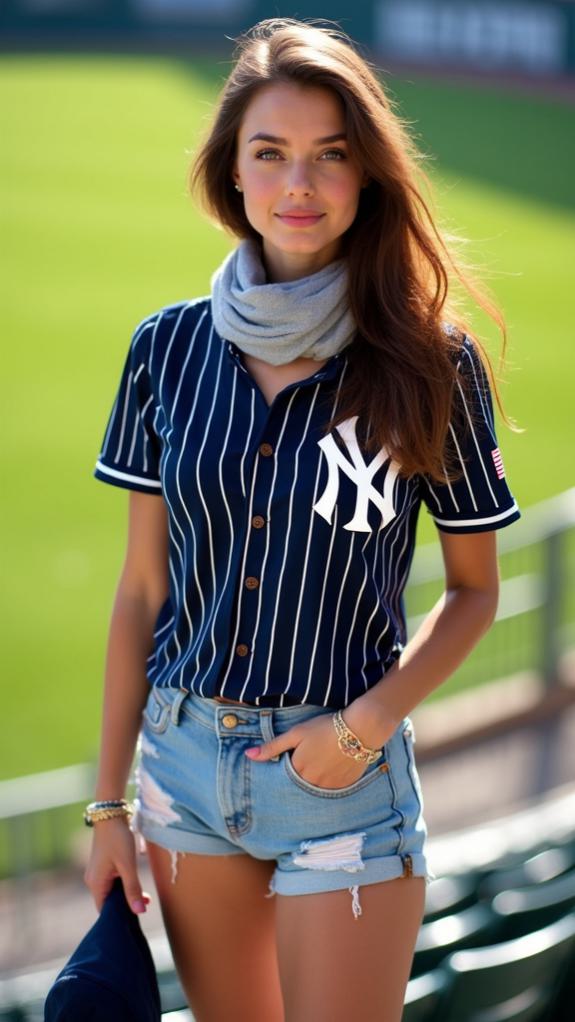 sporty chic mlb jersey