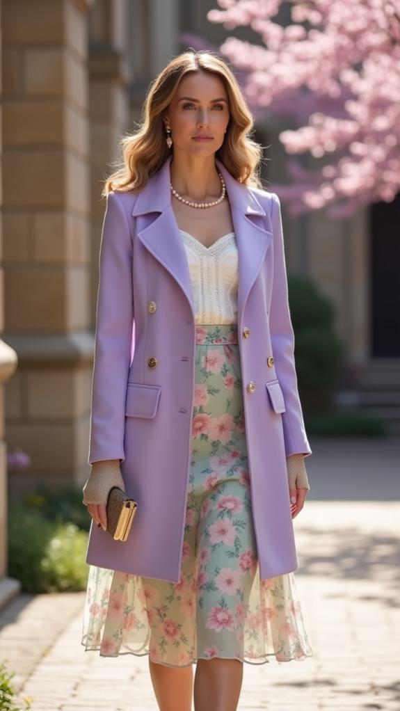 timeless modest church ensemble