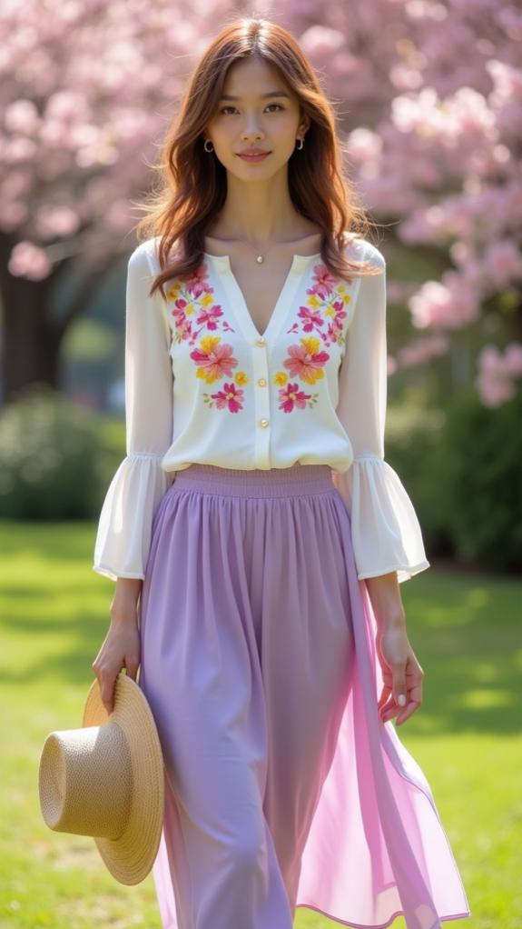 versatile elegant spring blouse