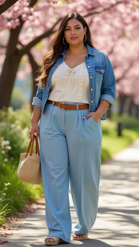 versatile high rise wide pants