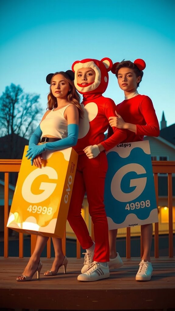 branded nostalgic cereal trio