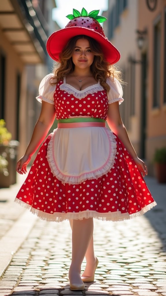 celebrate curves with strawberry shortcake