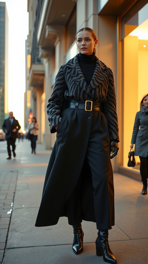 contemporary geometric zebra stripes