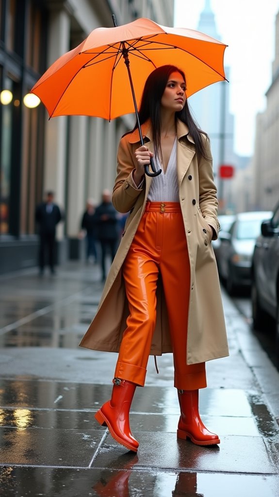 coordinated rain ready neutral sets