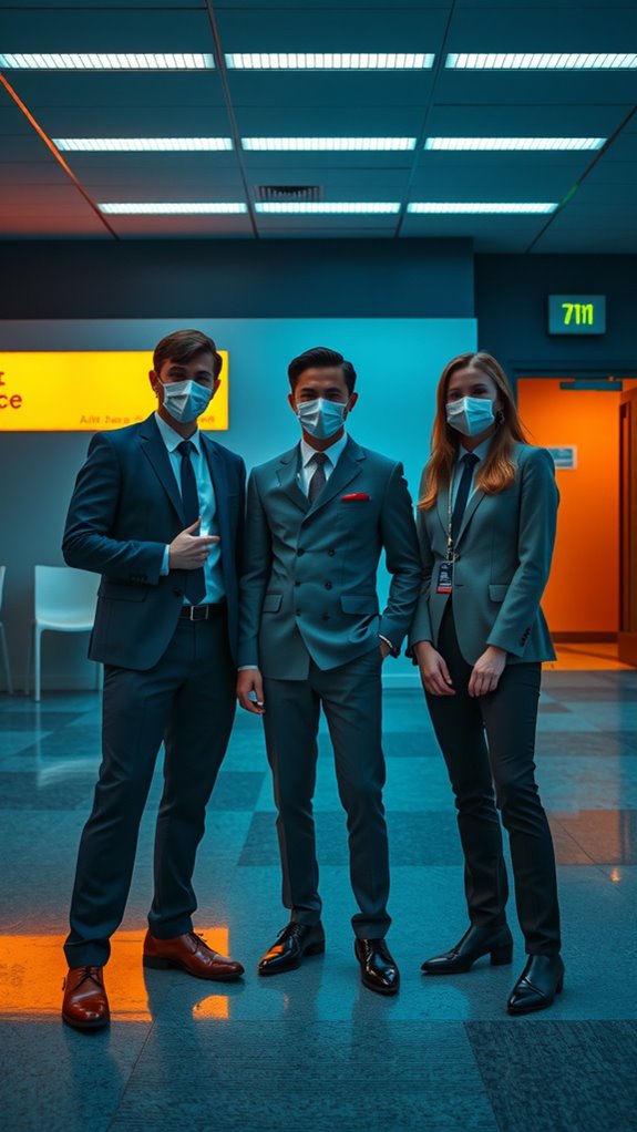 dark minimalist corporate chic