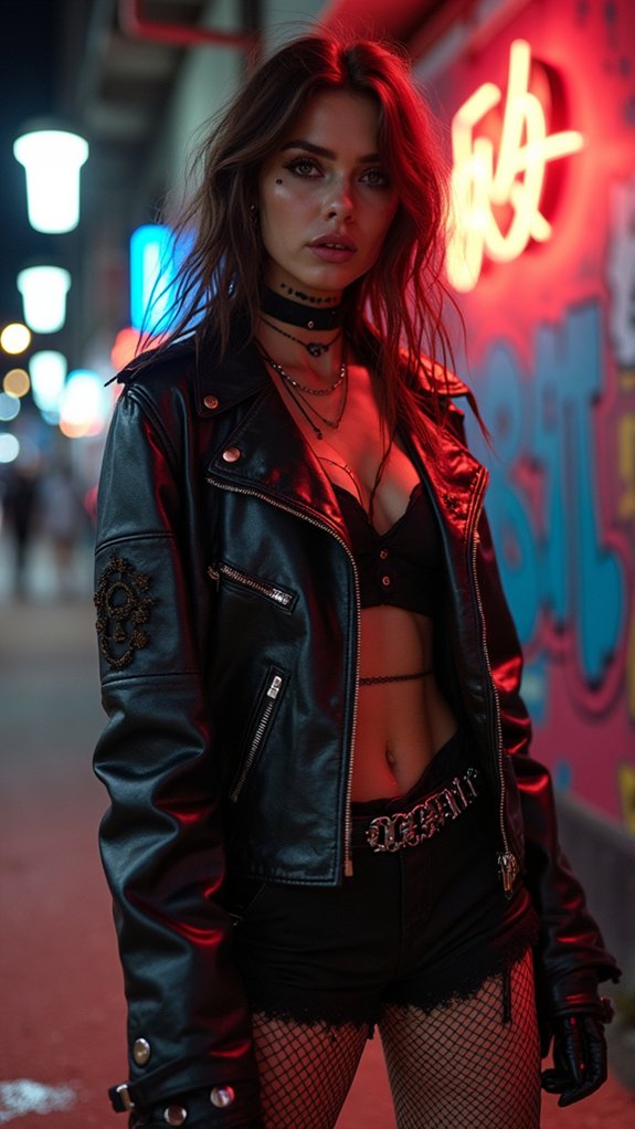 defiant punk inspired rebellious streetwear