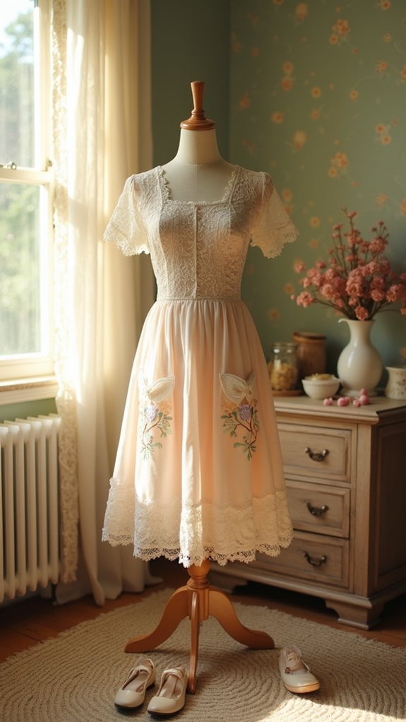 delicate nostalgic whimsical vintage romance