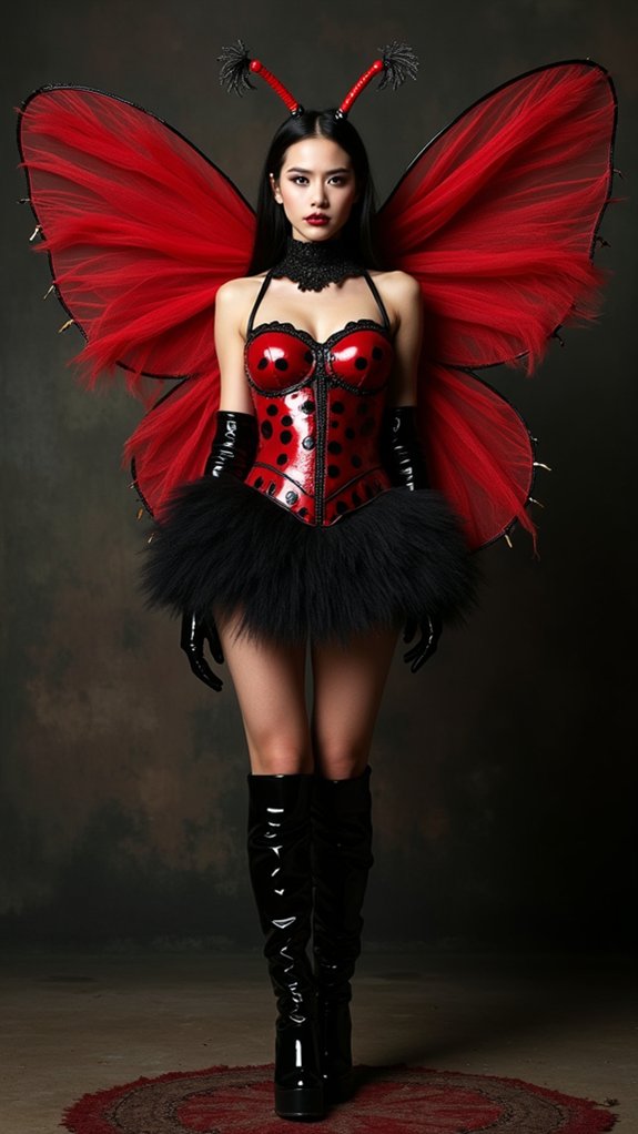 edgy ladybug villain cosplay