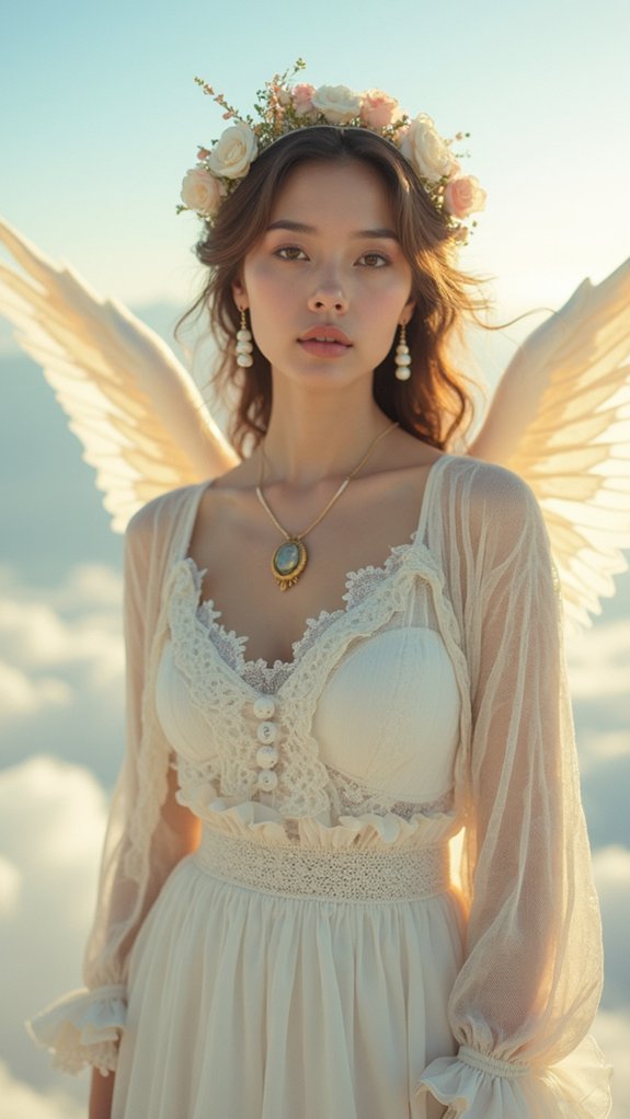 ethereal pastel angelic softness