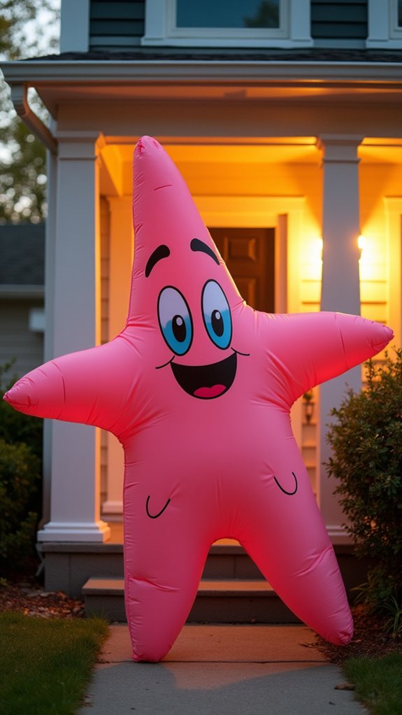 inflatable oversized patrick starfish