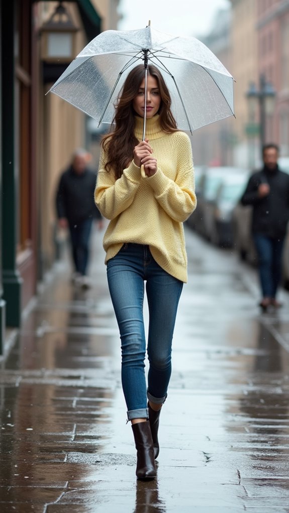 lightweight merino cashmere knit