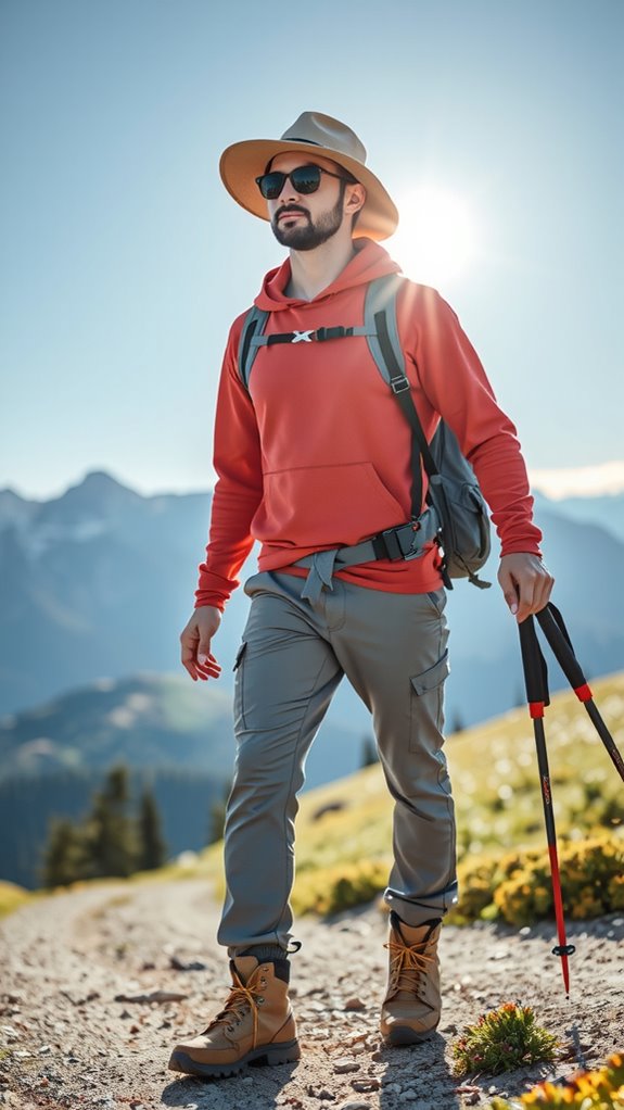 lightweight upf sun ready hiking
