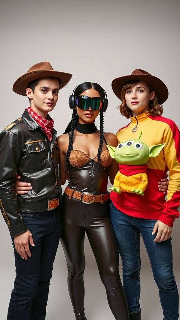 nostalgic toy story trio