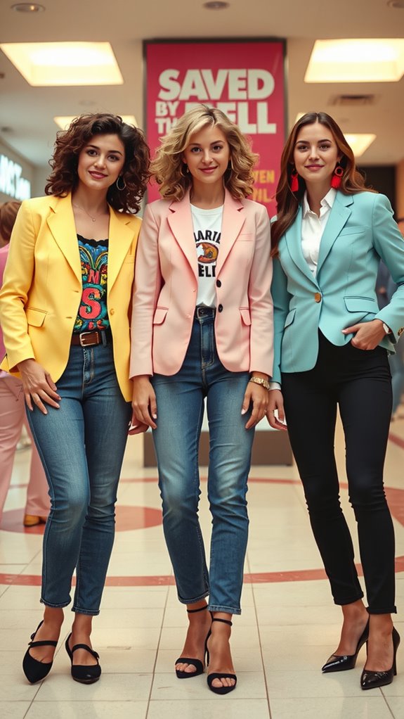 primary color oversized 90s style