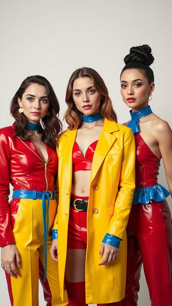 primary color trio styling