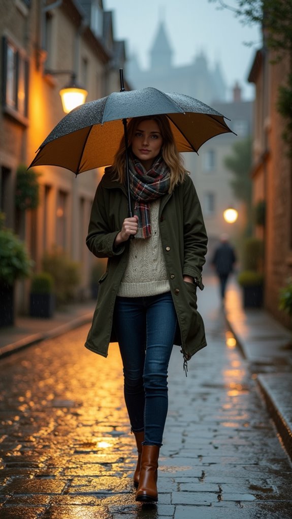 rustic waxed cotton elegance