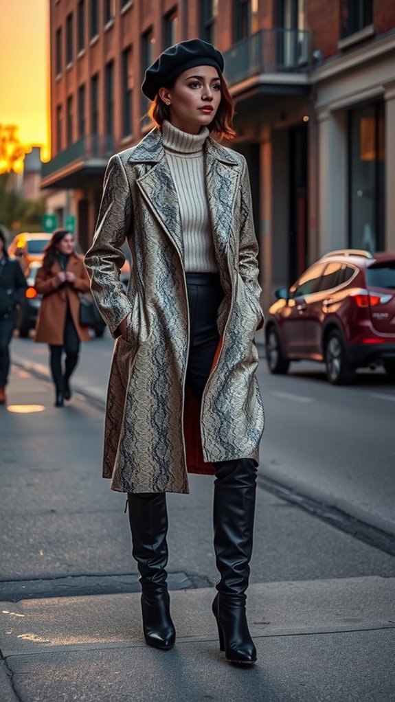 snake print accessories elevate outfits