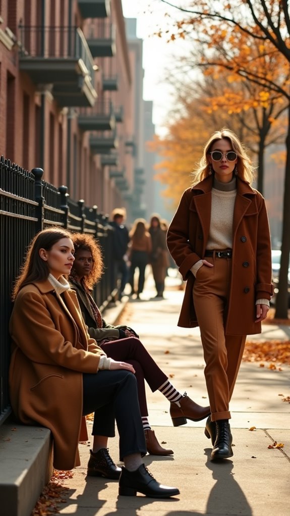 stunning layered fall outfits