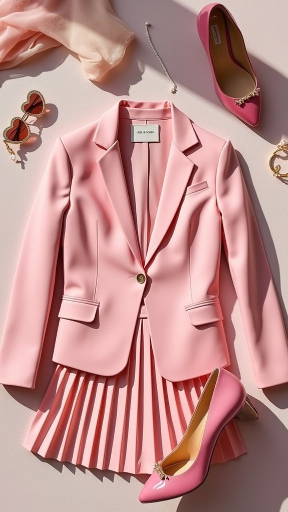unapologetically playful pink femininity