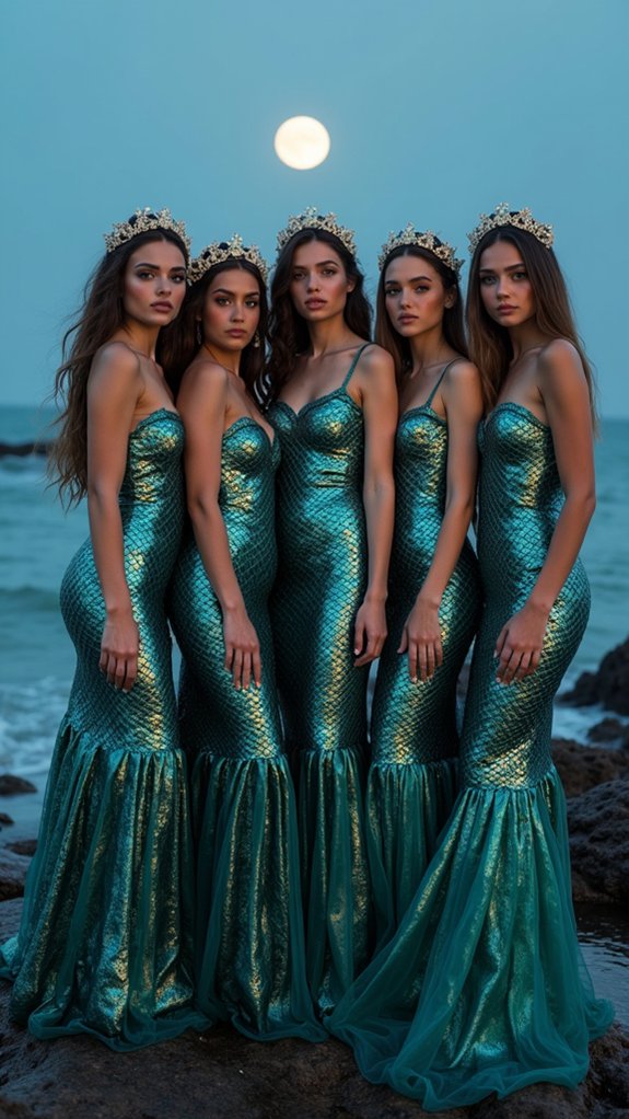 underwater ecosystem group costumes