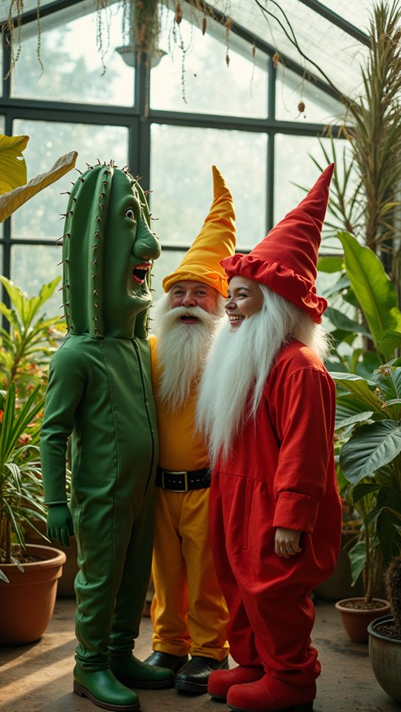 wearable literal greenhouse costume