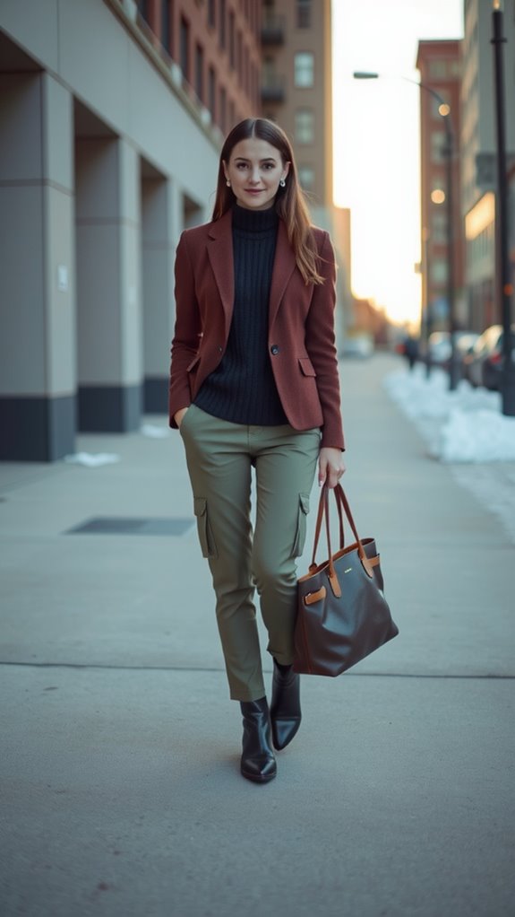 workwear inspired elevated cargo ensemble