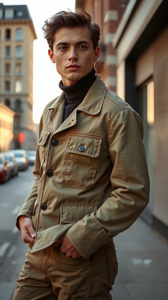 workwear inspired utility jacket