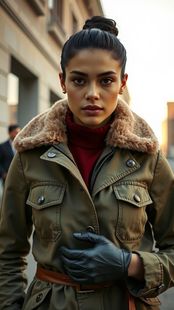 workwear meets luxe tailoring